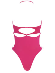 Starlight Cut Out Plain Fabric One Piece in New Colors