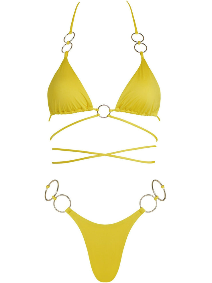 Bond-Eye Iconique Ring Scene Bikini Bottom – Melmira Bra & Swimsuits