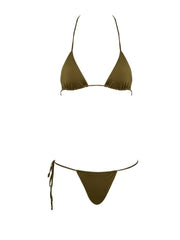 That 90's Vibe String Bikini Bottom - Designer Bathing Suit Bottoms | Monica Hansen Beachwear