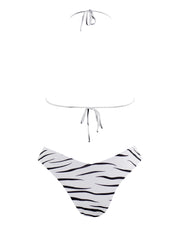 Wild Stripes Tube top with tie in front