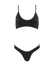 That Sporty Vibe Spaghetti Strap Swimsuit Sports Bra – Monica Hansen  Beachwear