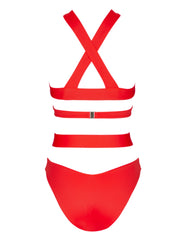 Endless Summer Cross Over Bikini Top - - High Fashion Two-piece Tops | Monica Hansen Beachwear