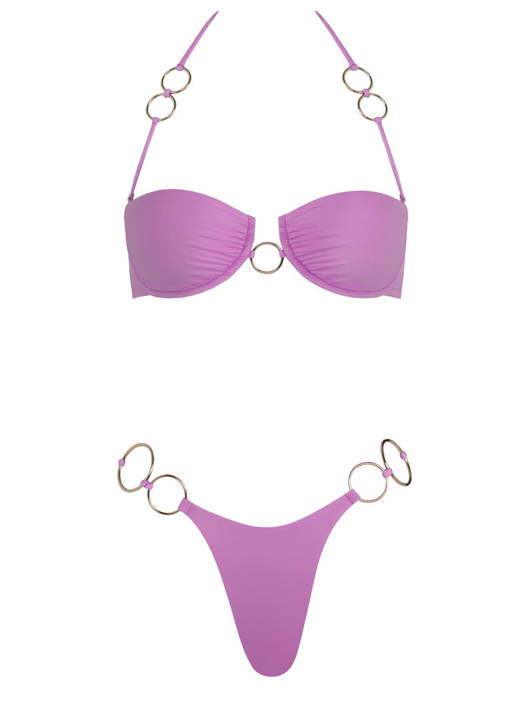 Icon underwire top with rings new colors