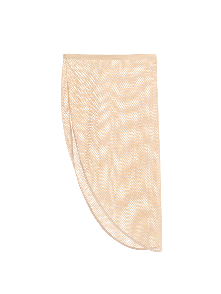 Starlight Asymmetrical Fishnet Skirt