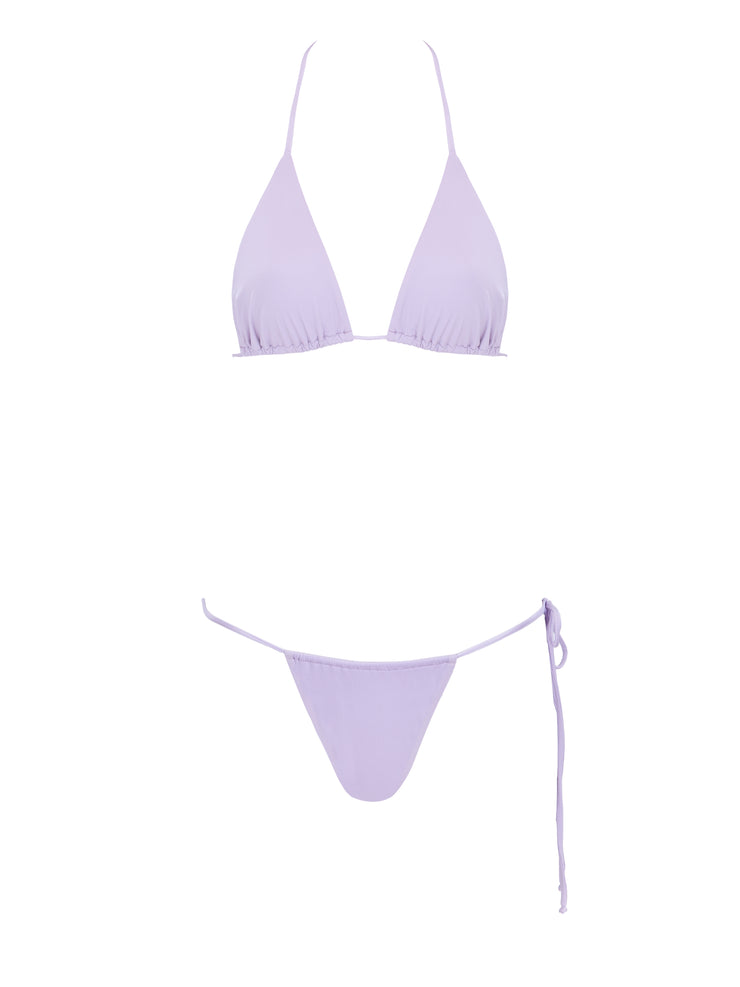 That 90's Vibe Leopard String Bikini Bottom – Monica Hansen Beachwear