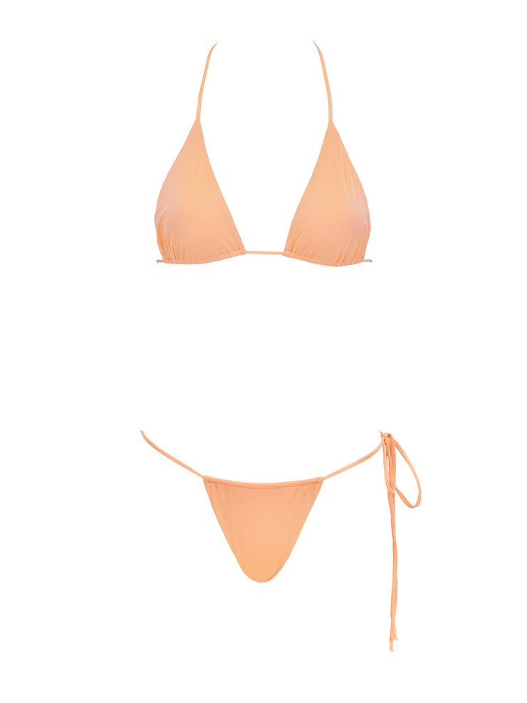Pastel String Bikini Bottom – Monica Hansen Beachwear