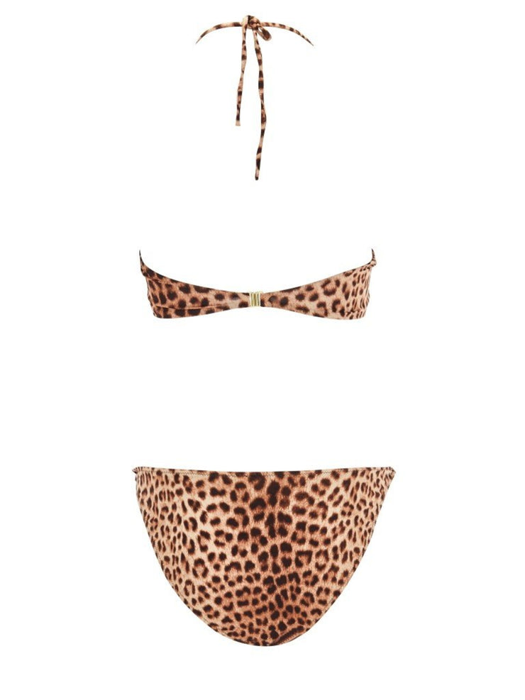 That 90's Vibe Leopard Padded Triangle Bikini Top-top-MHB-Monica Hansen Beachwear