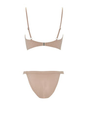 Forever Pearls Ribbed Capri Bikini Bottom - - Sexy Bathing Suit Bottoms | Monica Hansen Beachwear
