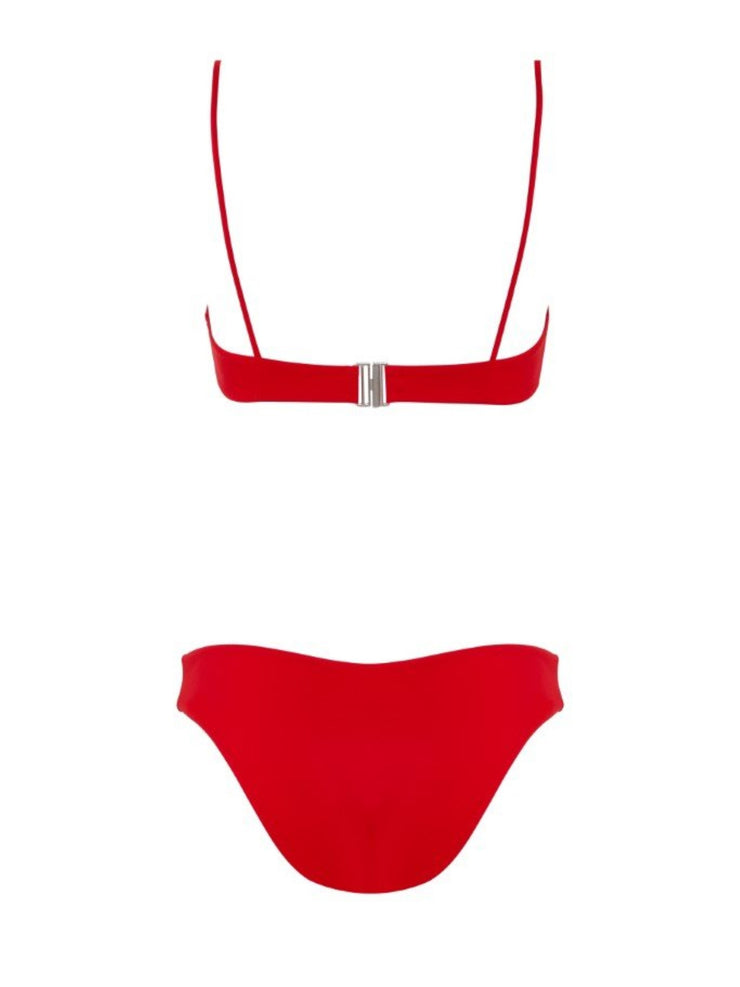 That 90's Vibe Demi Bra Bikini Top – Monica Hansen Beachwear