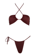 Bond Girl String Bikini Bottom-Monica Hansen Beachwear